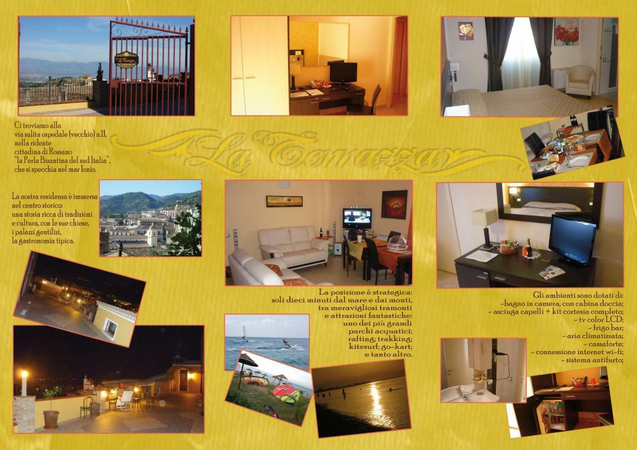 La Terrazza B&B Rossano Kültér fotó